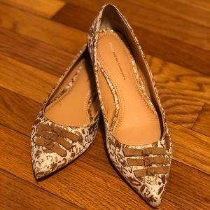 Anthropologie bow flats